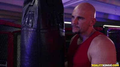 Abella Danger - Bald Fighter Banged On The Ring - Abella Danger And J Mac - hotmovs.com