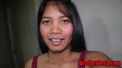 Heather Deep In 20 Week Pregnant Thai Teen Deepthroats Whip Cream Cock And Gets A Good Creamthroat - hclips.com - Thailand