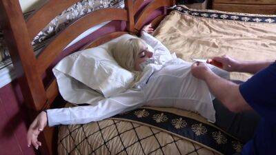 Blonde Bimbo Abducted Bed Bound And Humiliated - hotmovs.com