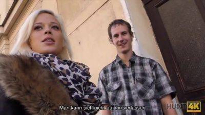 Cuckold teen gets a POV blowjob and cash for being found - sexu.com - Czech Republic