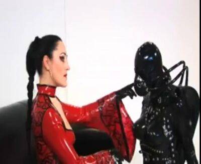 Tantalizing mistress enjoys BDSM and femdom with her submissive slaves - bdsm.one